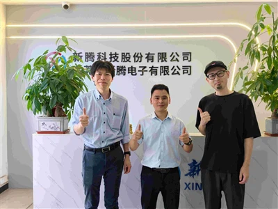 مشتریان ژاپنی برای آشنایی با خط تولید ما از Xinteng Electronics بازدید می کنند